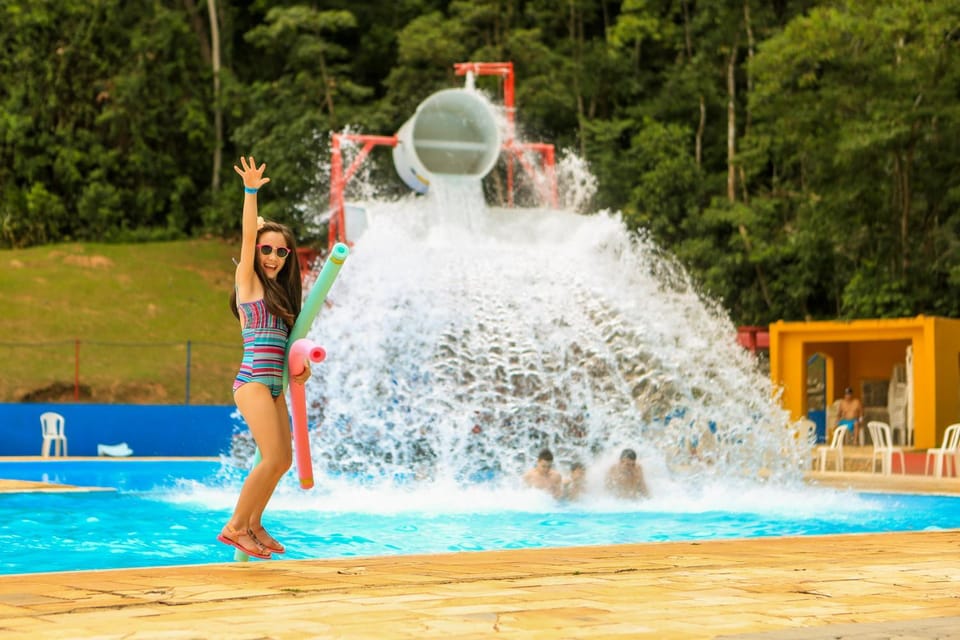 People, Aqua park, Swimming pool