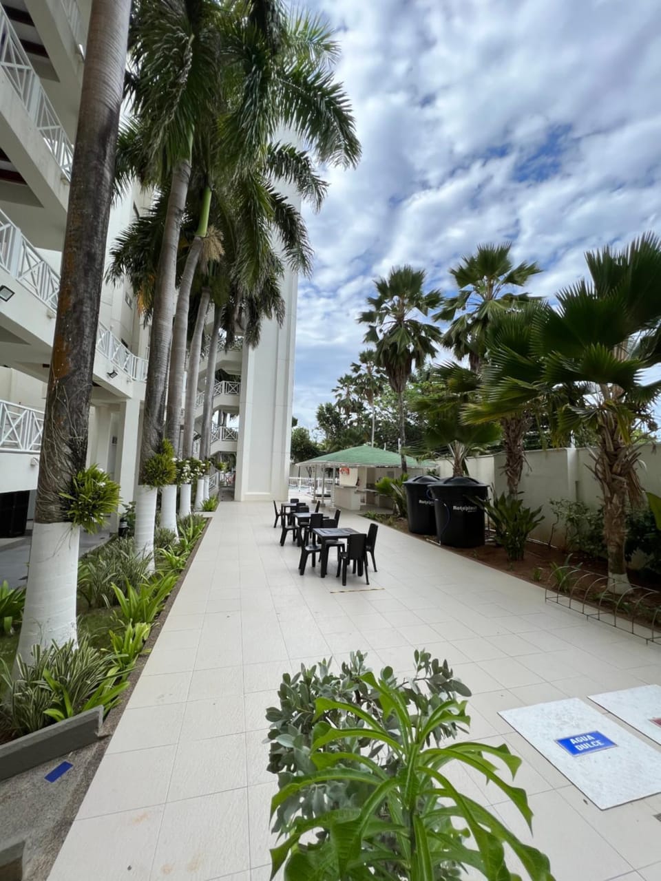 Patio, Garden view