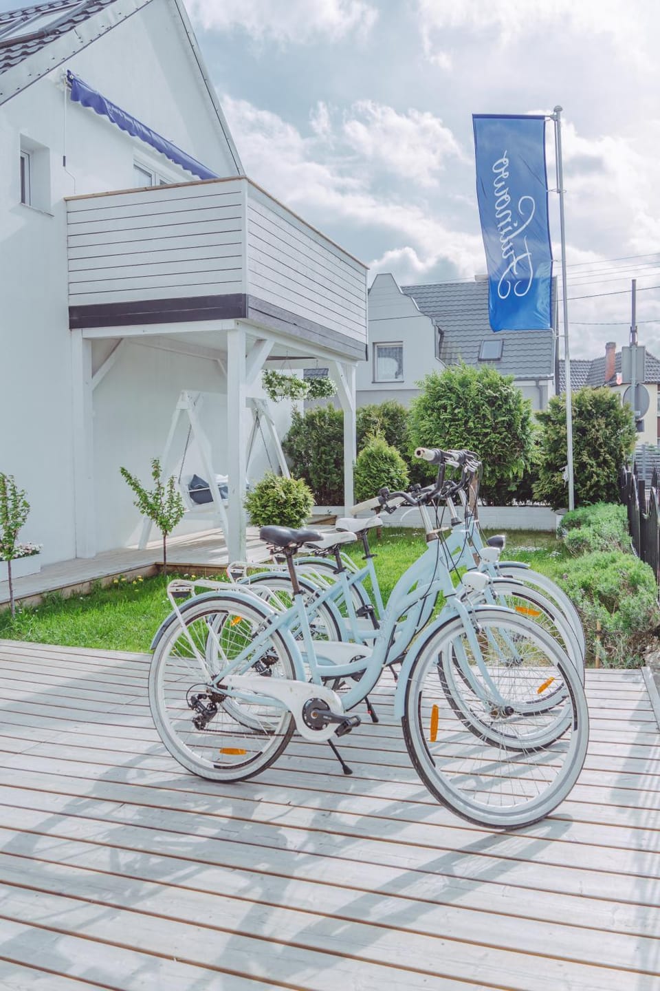 Property building, Patio