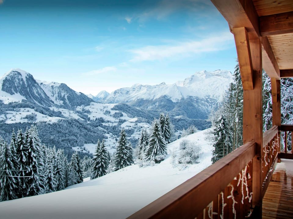 Natural landscape, Winter, View (from property/room), Balcony/Terrace, Mountain view