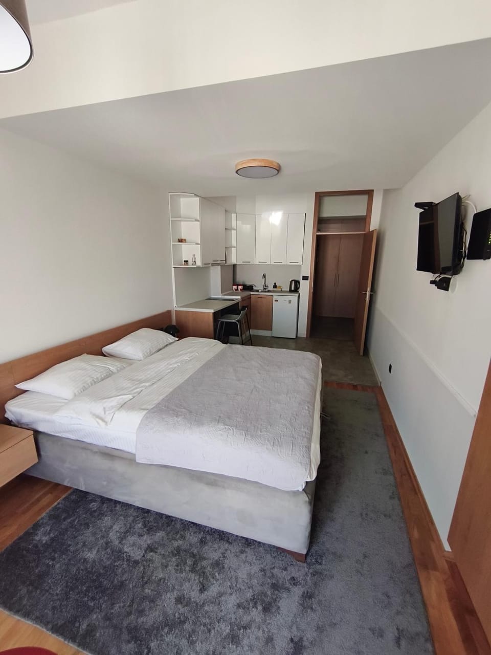 Comfortable Studio for 2 - Ljubović Hill View Apartment in Podgorica