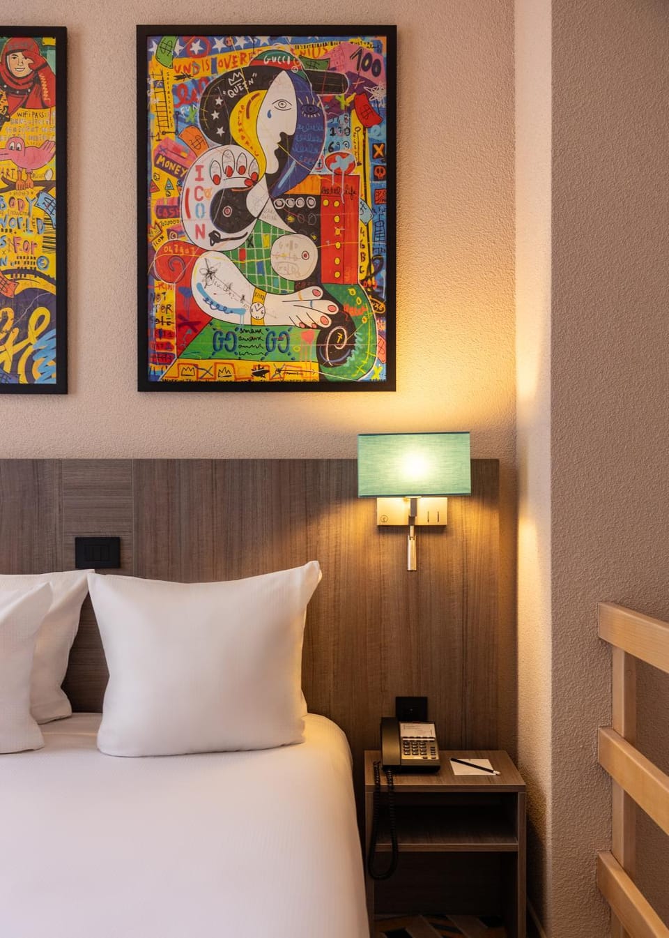 Bed, Decorative detail, Bedroom