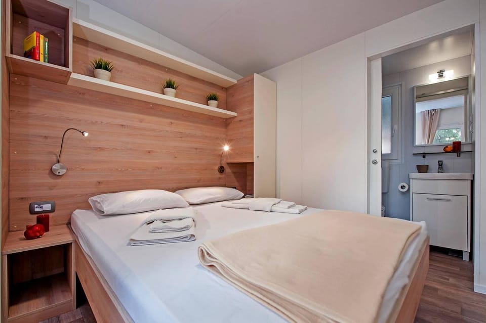 Eurocamp Mobile Homes at Campsite Porton Nature Hideouts Campground/ 
RV Resort in Rovinj