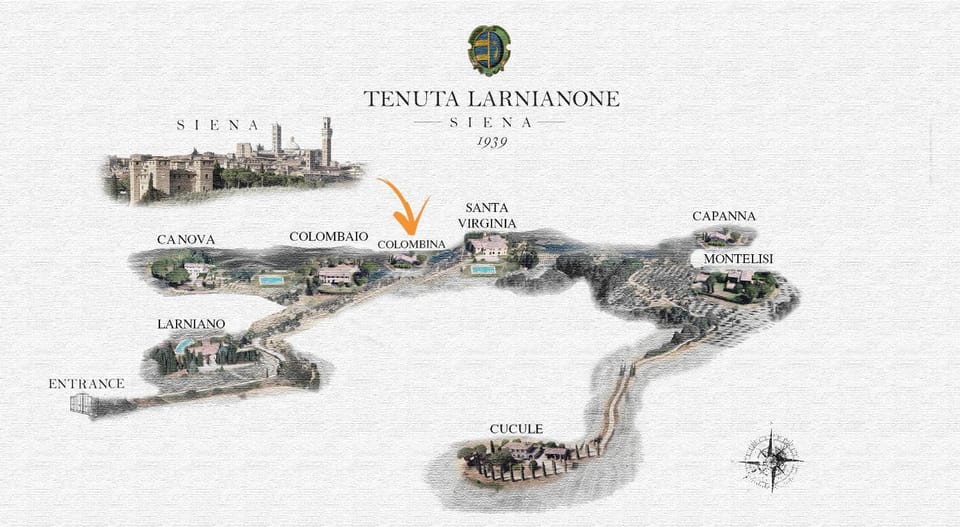 Colombina Apartment in Tuscany
