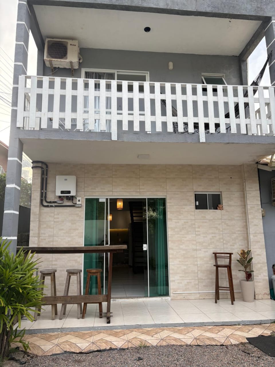 Property building, Patio