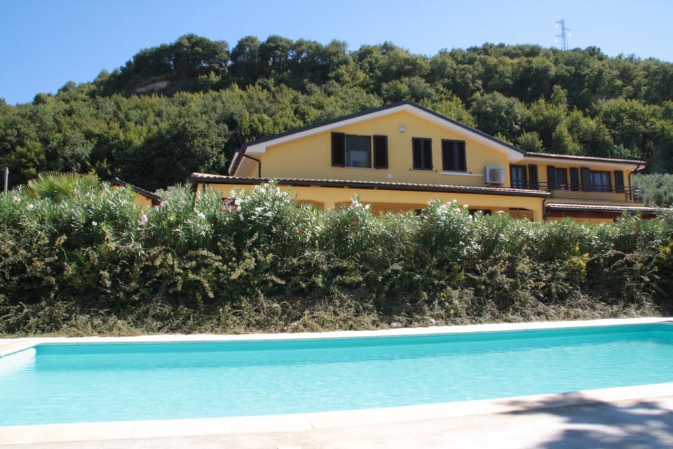 Facade/entrance, Swimming pool