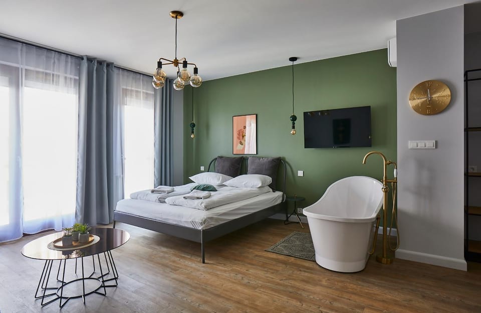 Bathroom, Living room, Bedroom
