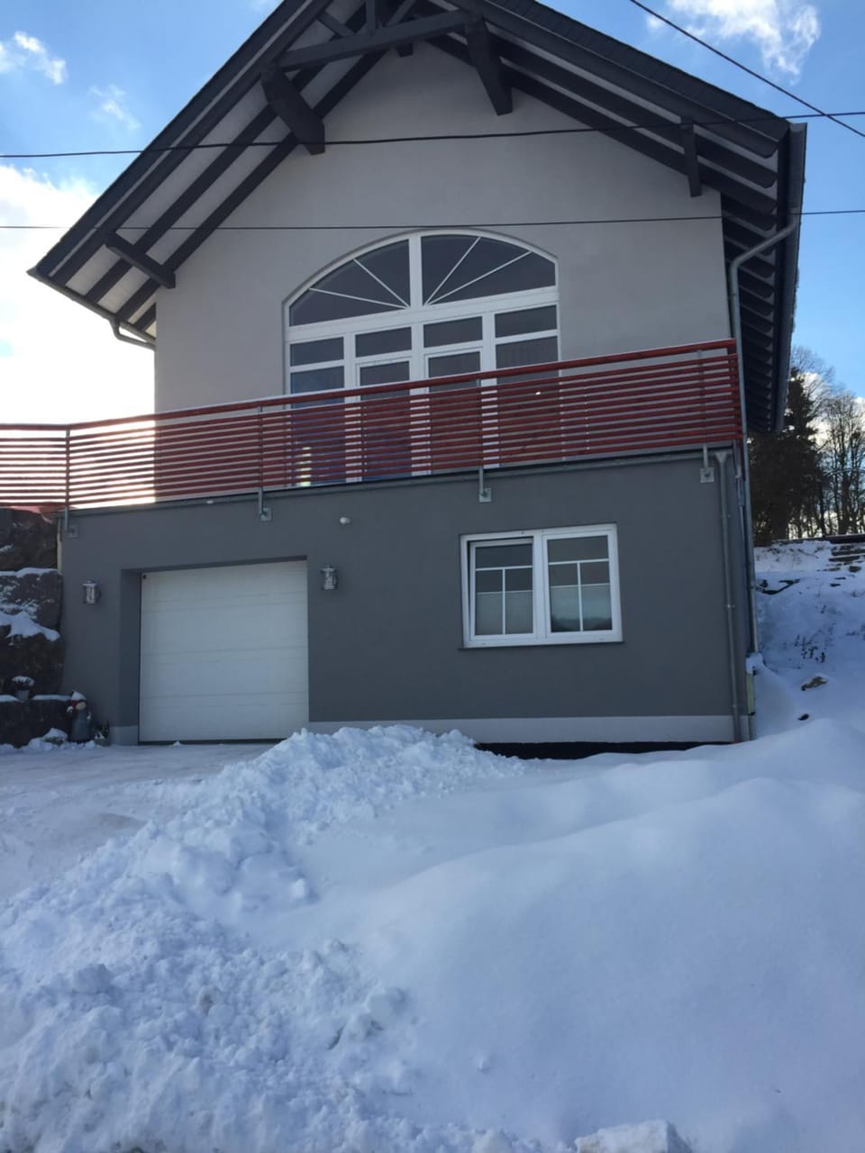 Property building, Winter