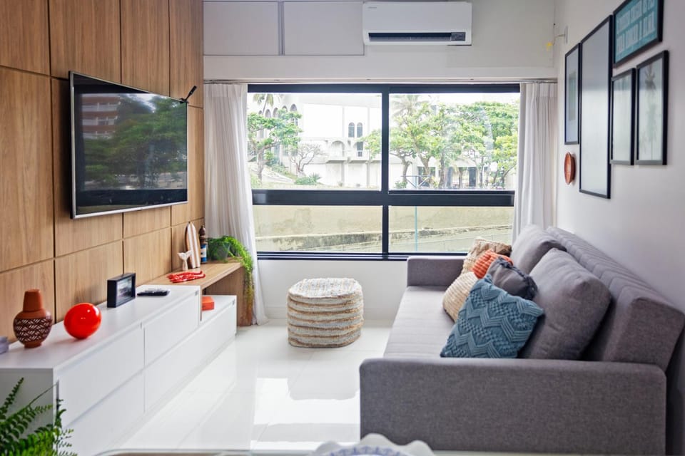 Apartamento Aconchegante Beira-Mar Ondina Apartment in Salvador