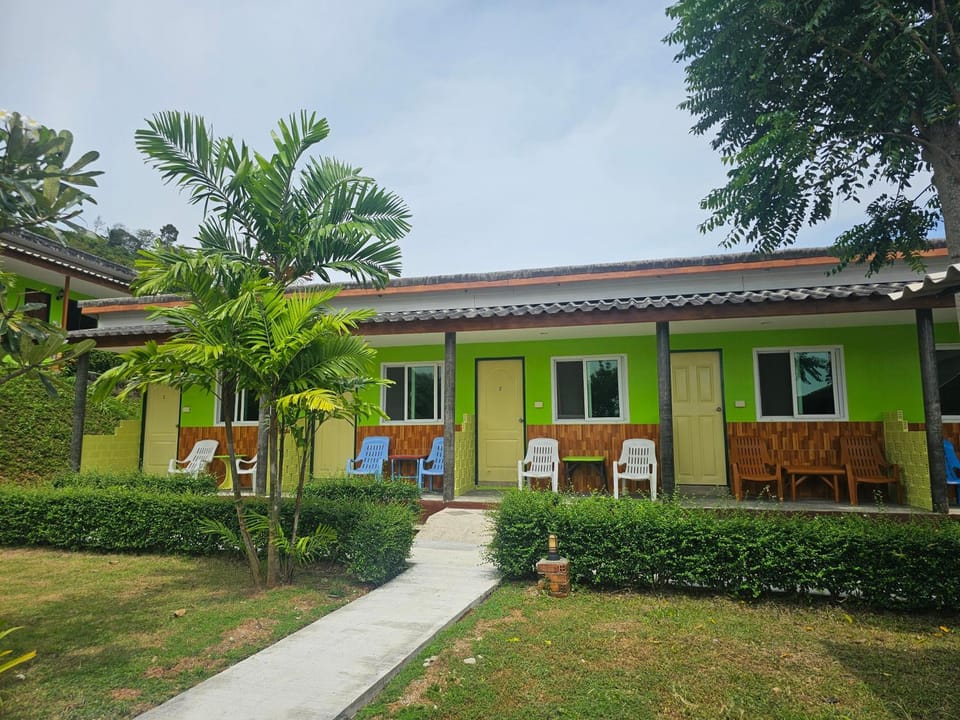 Property building, Garden