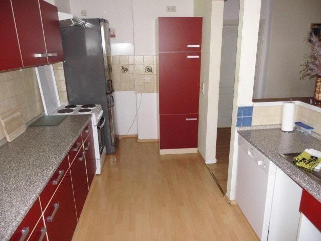 Sehr-schoene-4-Raum-Maisonette-Fewo-mit-110qm-Balkon-zentral-preiswert-T7 Apartment in Dresden