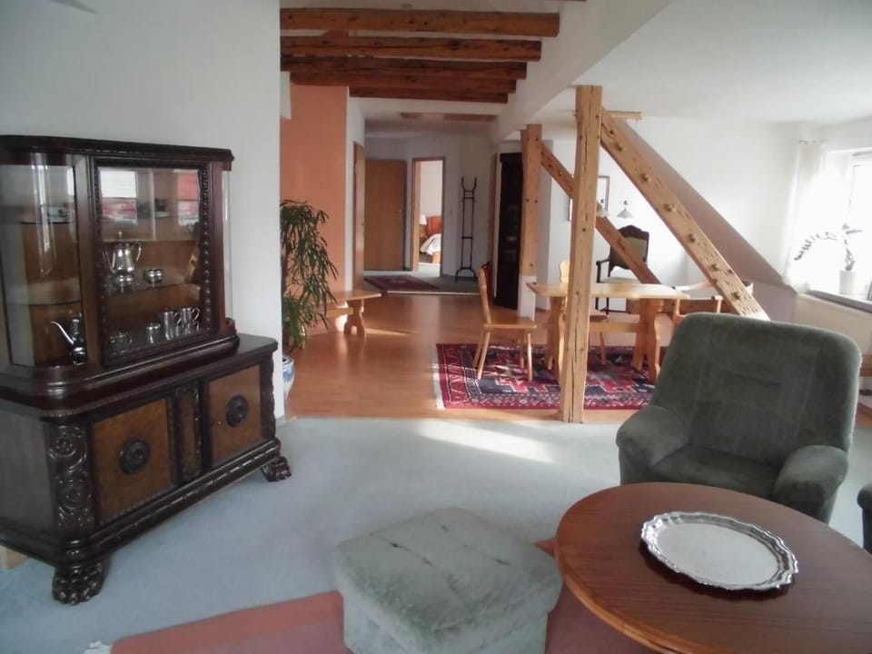 Gemuetliche-Herberge-unterm-Dach Apartment in Saxony
