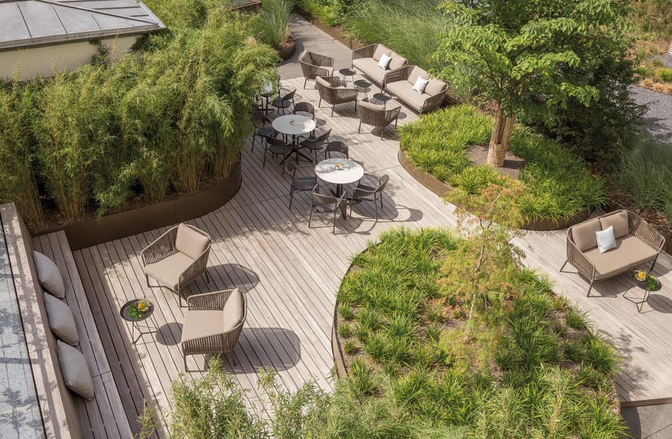 Patio, Balcony/Terrace, Garden view