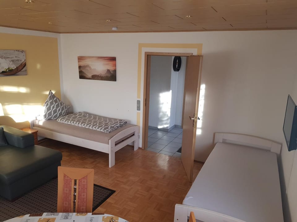 Living room, Bedroom