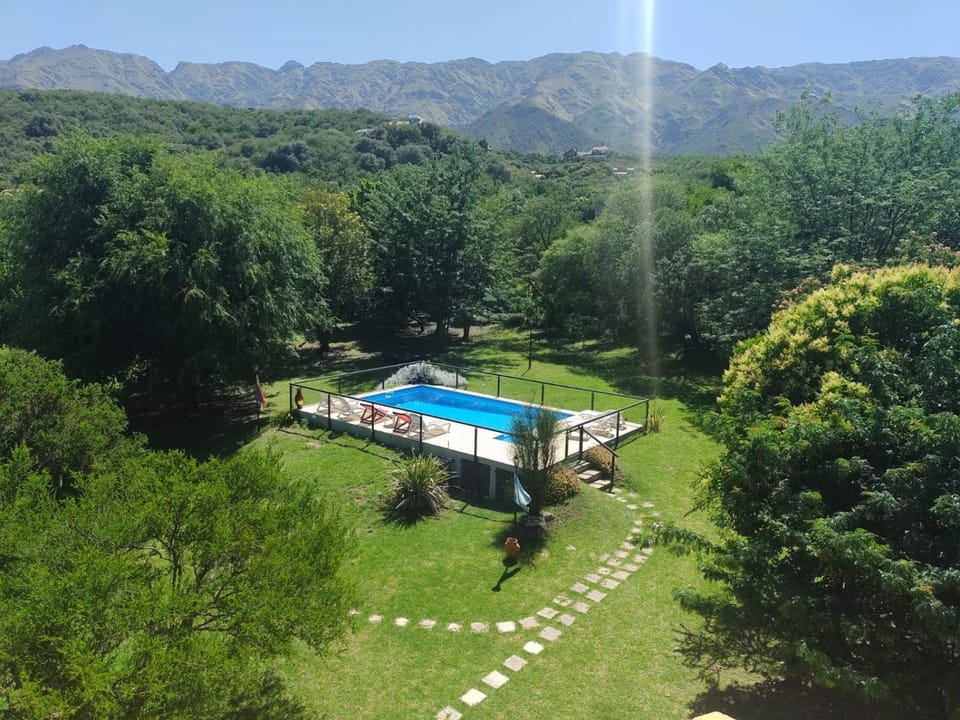 Day, Natural landscape, Mountain view, Pool view, Swimming pool, sunbed