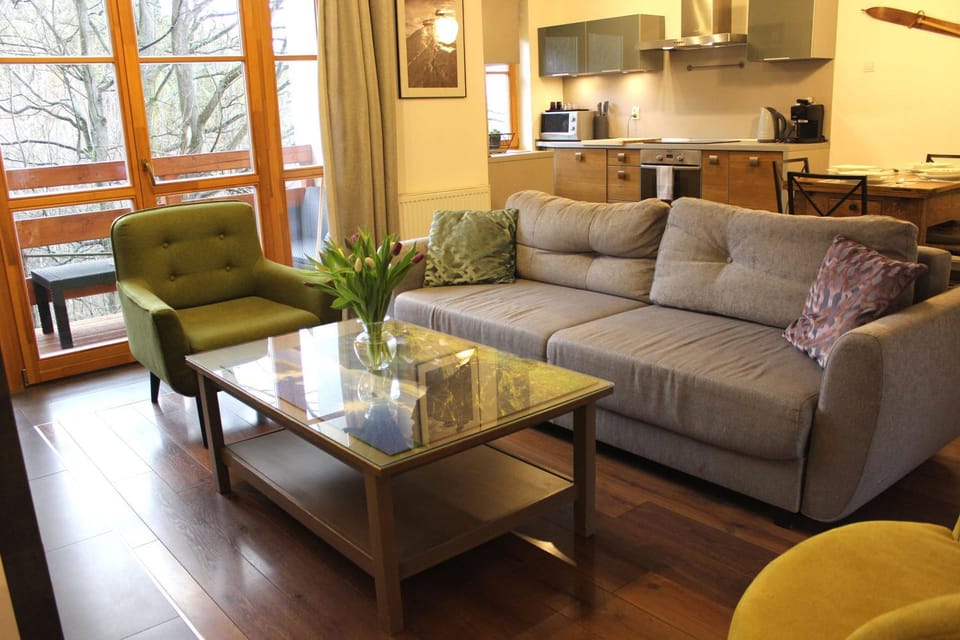 Kitchen or kitchenette, Living room