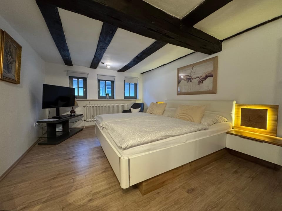 Living room, Bedroom