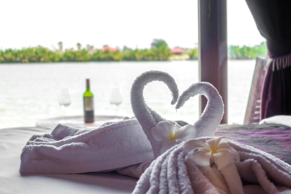 Bed, River view