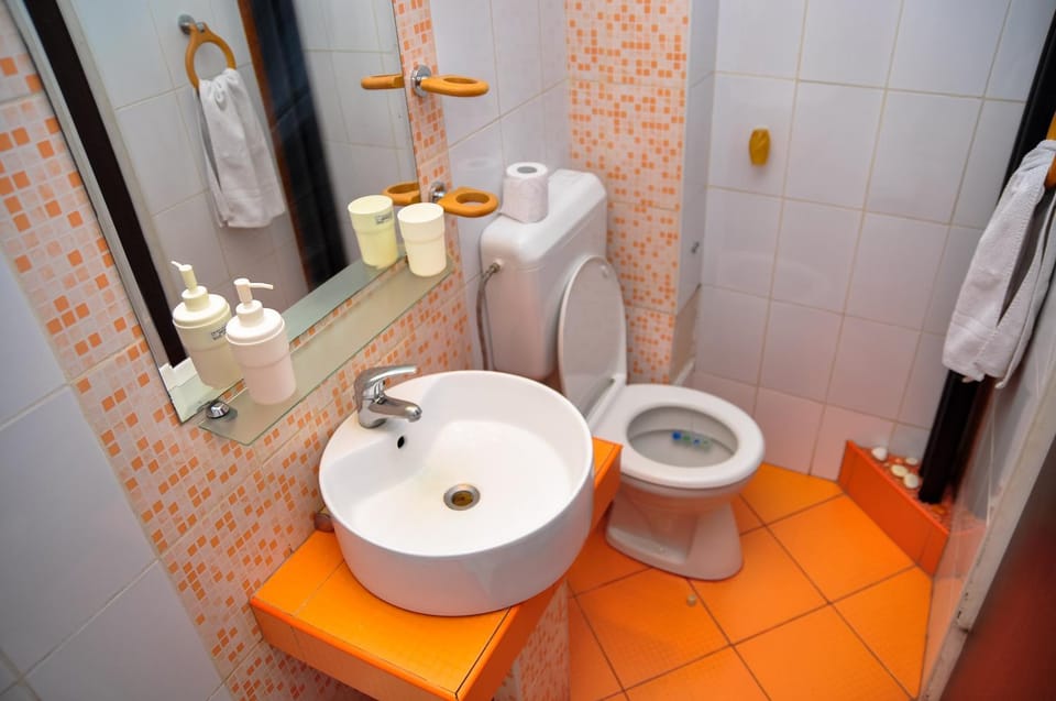 Spring, Day, Bathroom, Photo of the whole room, On site
