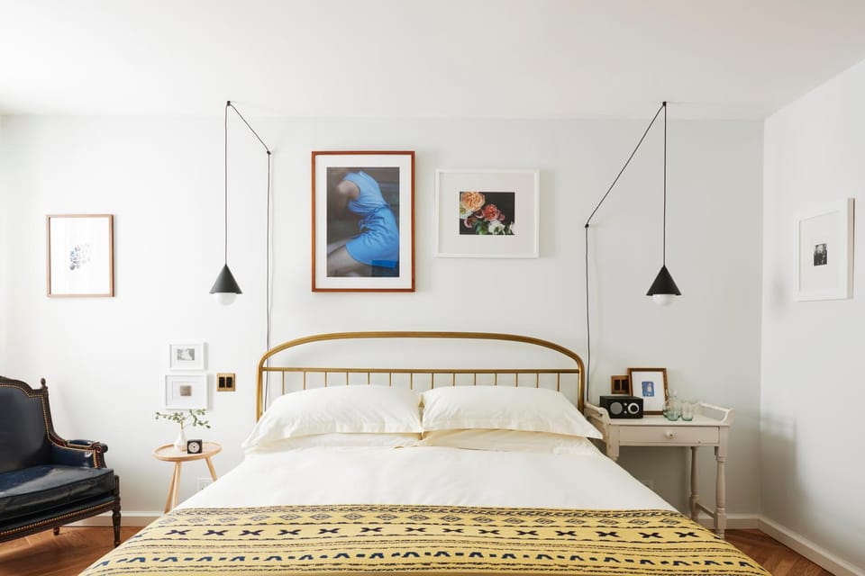 Bed, View (from property/room), Decorative detail