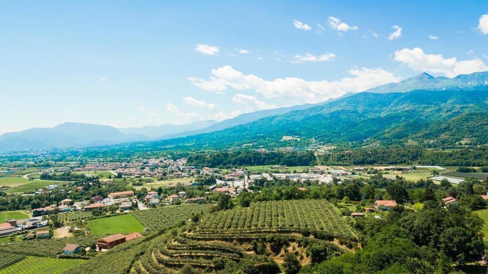 Natural landscape, Bird's eye view, Mountain view