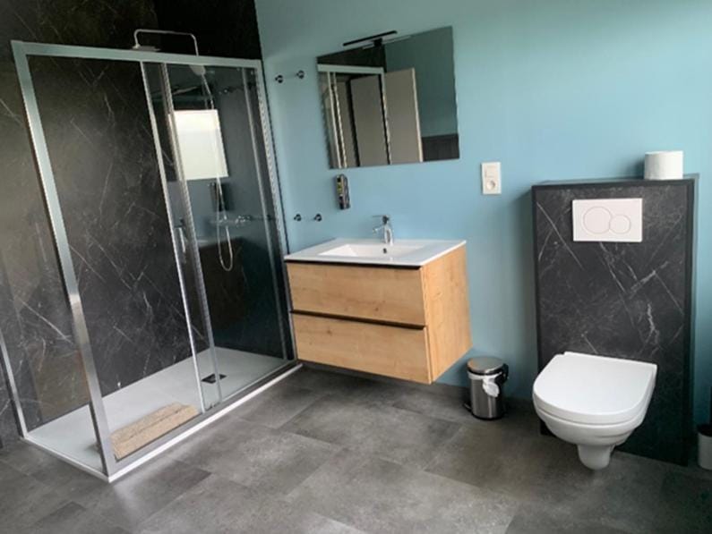 Shower, Toilet, Bathroom