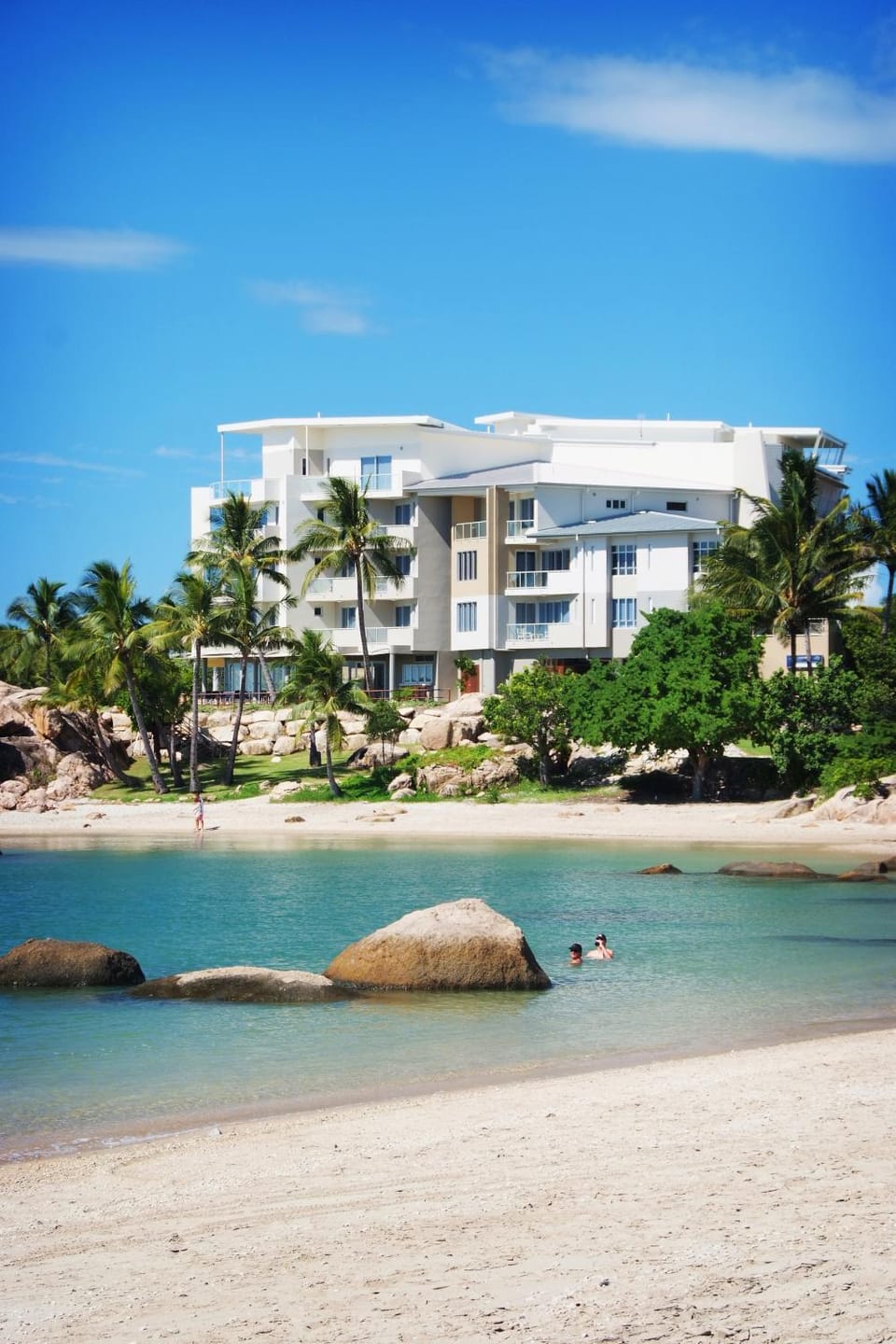 Property building, Beach