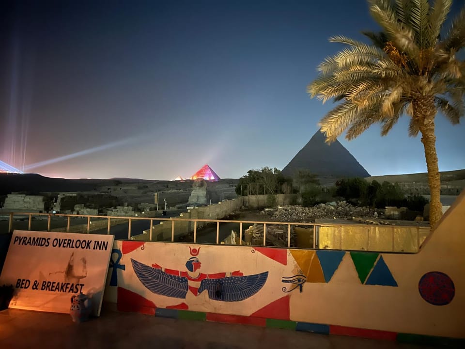 Property building, Night, Mountain view