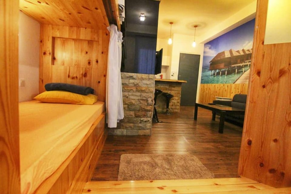 Communal lounge/ TV room, Lobby or reception, Photo of the whole room, bunk bed