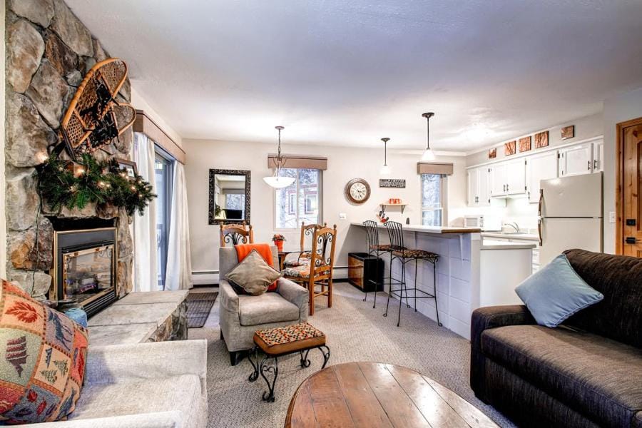 Timbernest Blue Spruce Condo: Sweet Breck Location Apartment in Breckenridge