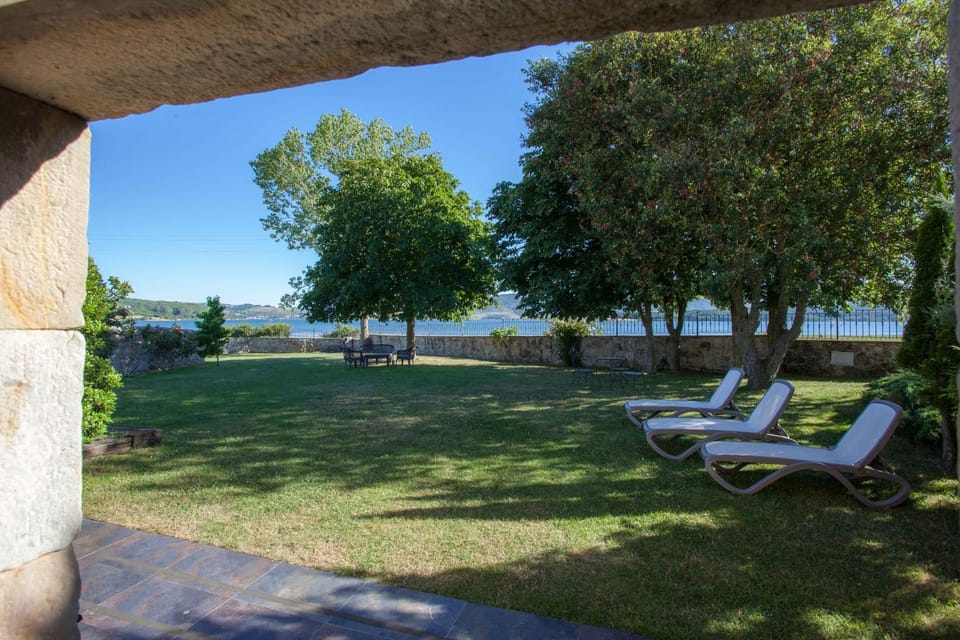 Property building, Garden view