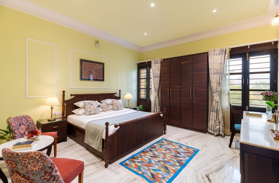 Bed, Bedroom, wardrobe
