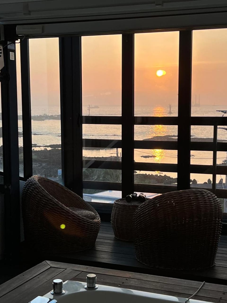 Sea view, Sunset