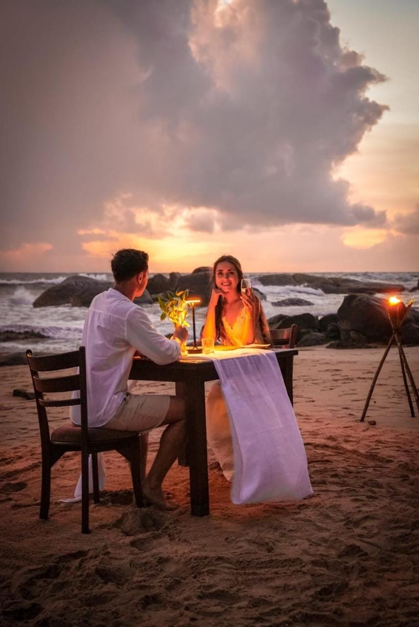 Beach, Beach, Sea view, Dinner