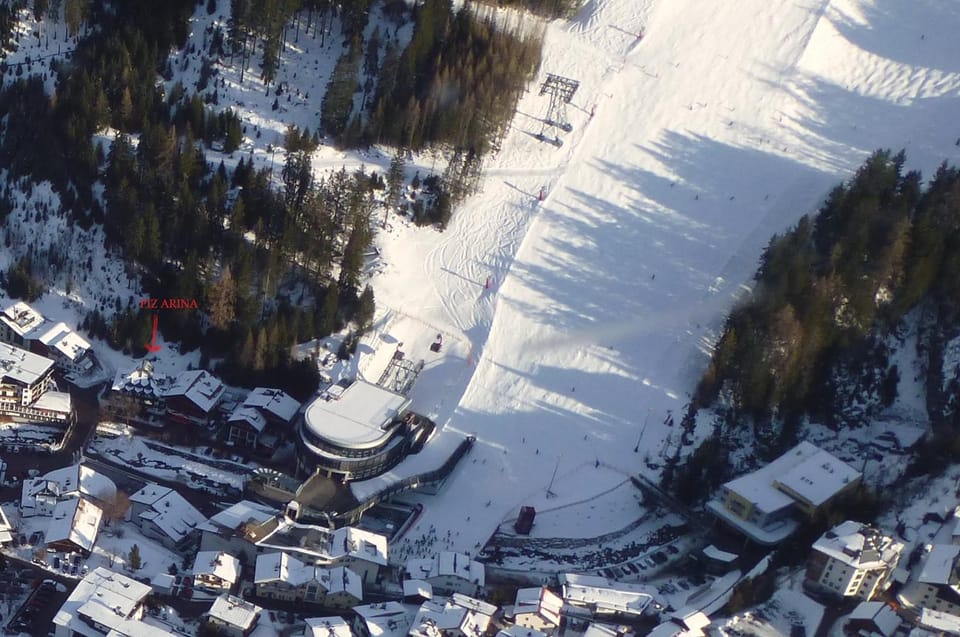Bird's eye view, Skiing