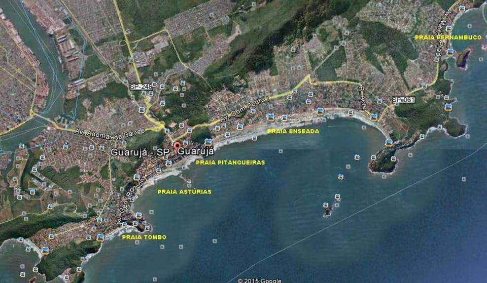 Apartamento Pitangueiras - Guaruja Apartment in State of São Paulo
