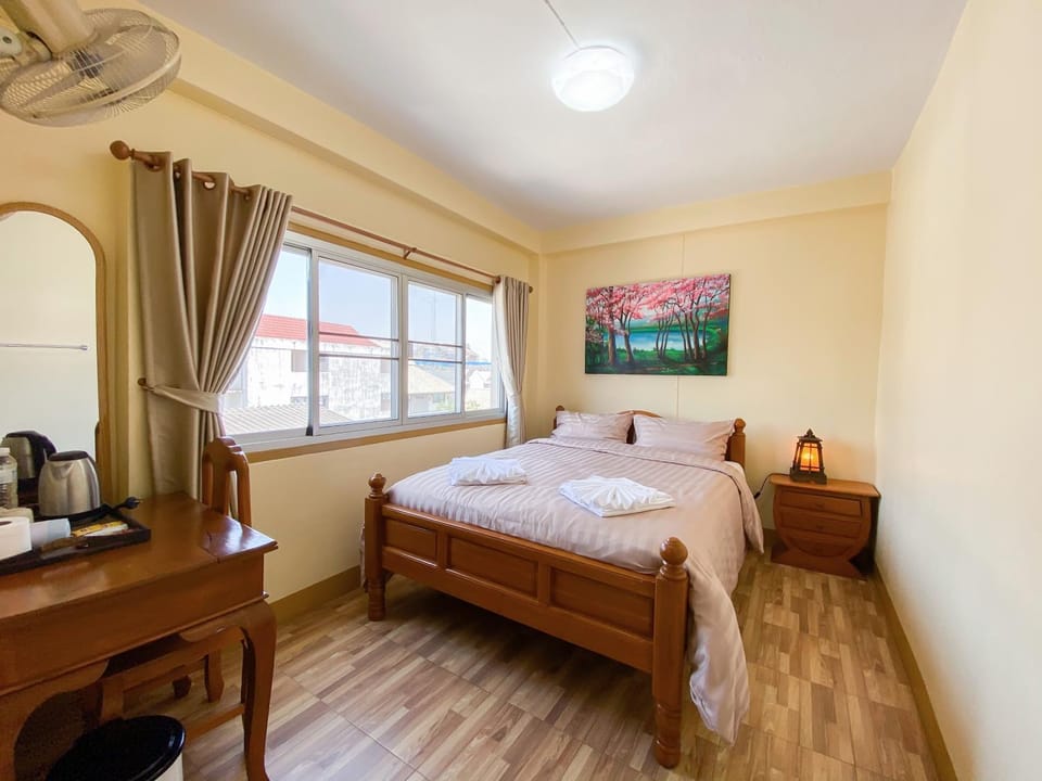 Bed, Other, City view
