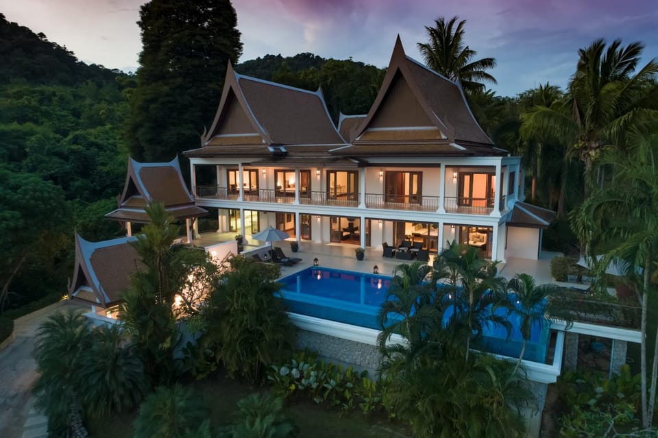 Natural landscape, Garden view, Pool view