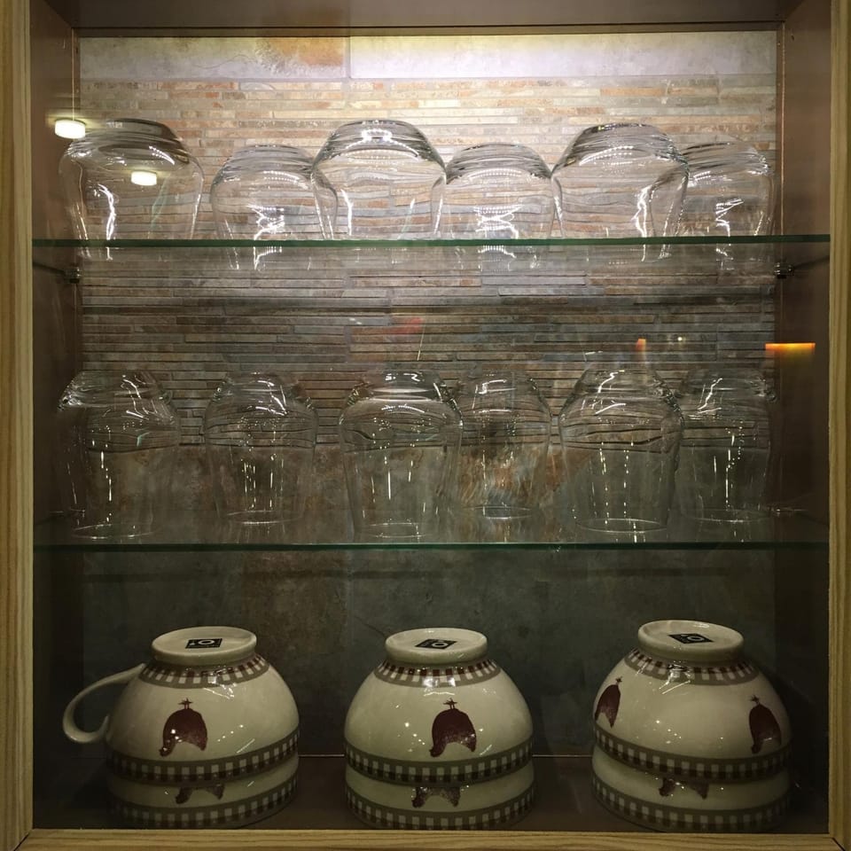 Kitchen or kitchenette, Decorative detail