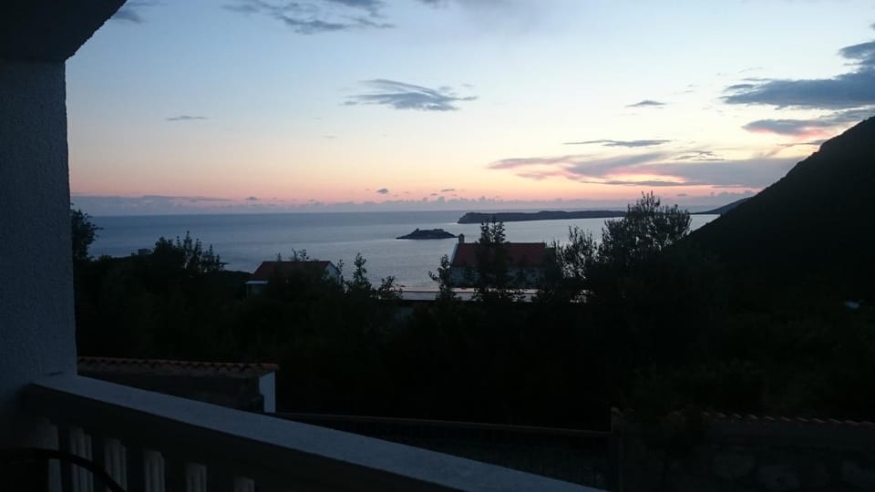 Summer, Balcony/Terrace, On site, Sea view, Sunset