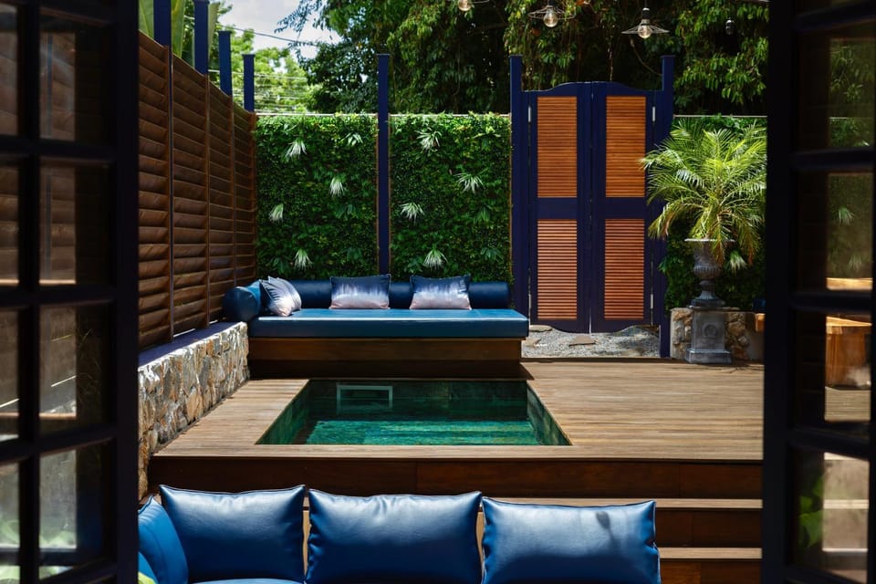 Patio, Living room, Swimming pool