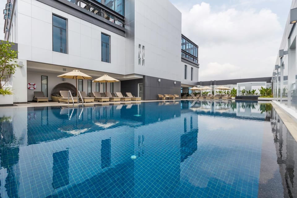 Area and facilities, Swimming pool, Swimming pool