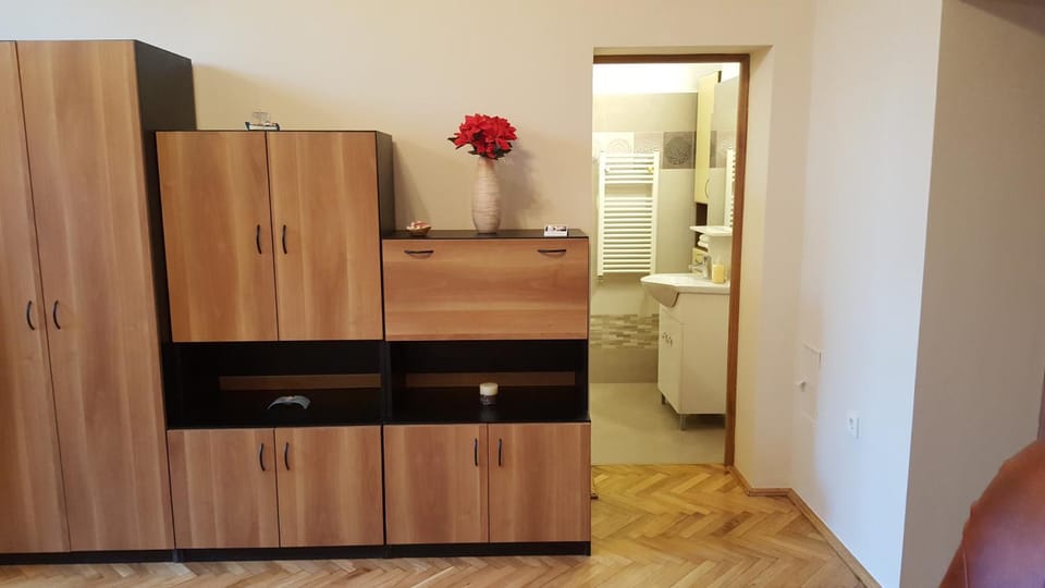 Bathroom, Living room