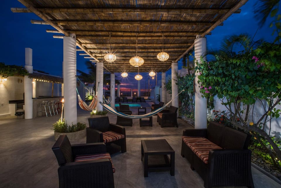 Garden, Lounge or bar, Beach, Garden view, Pool view, Sea view, Swimming pool