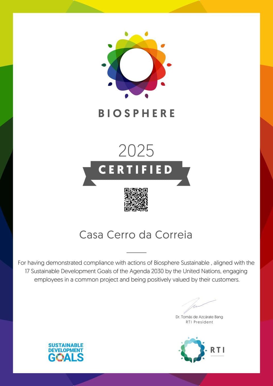 Certificate/Award