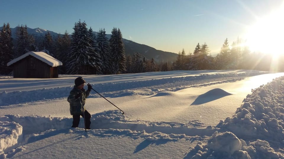 Skiing, Hiking