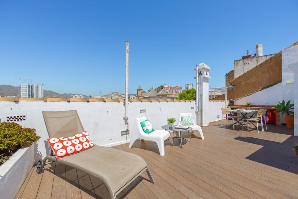 Patio, Day, View (from property/room), Balcony/Terrace, sunbed