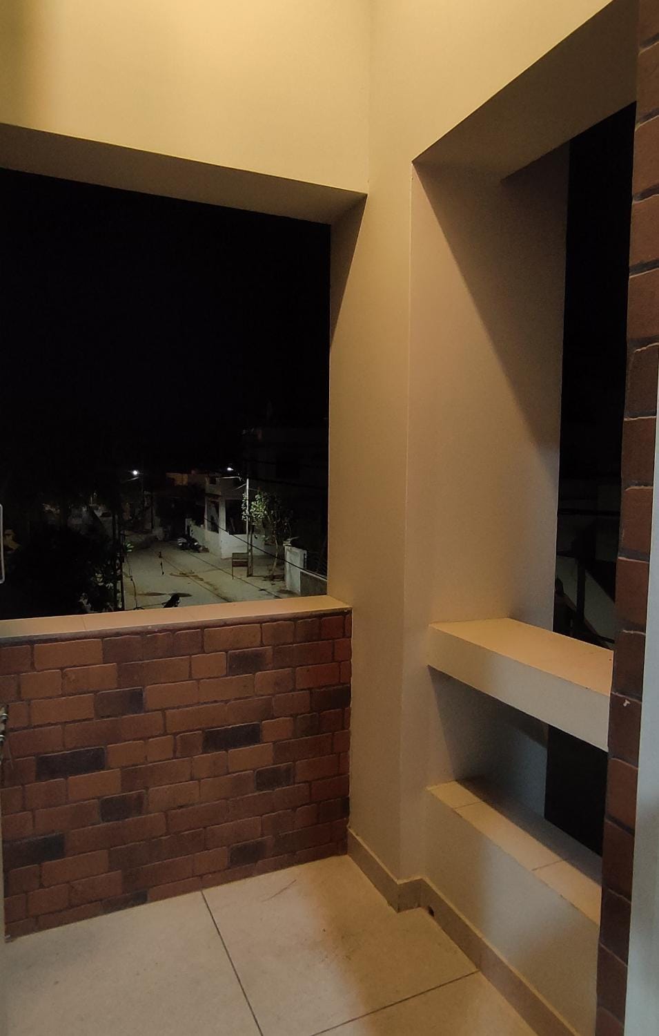 Night, View (from property/room), Balcony/Terrace
