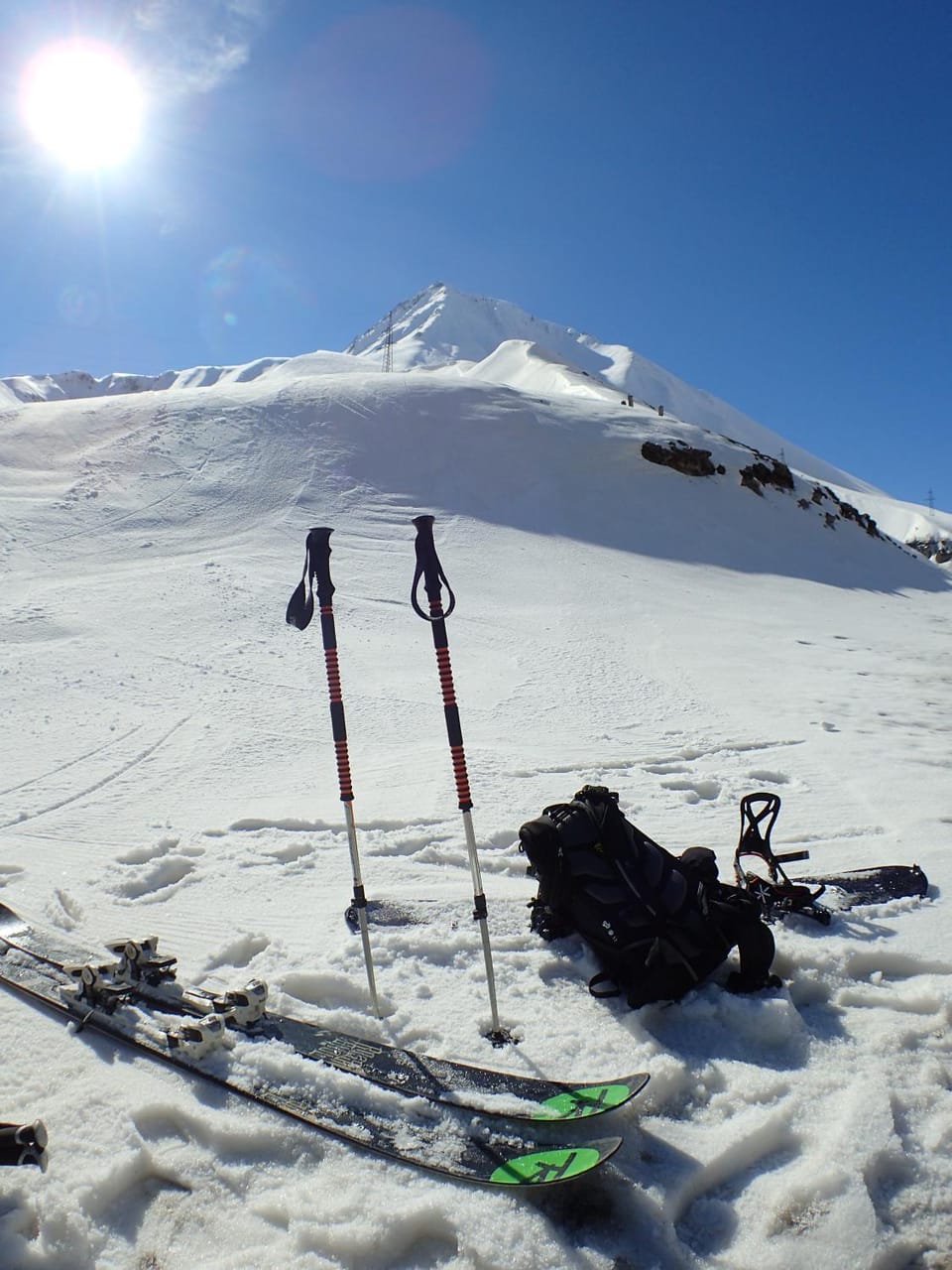 Winter, Skiing