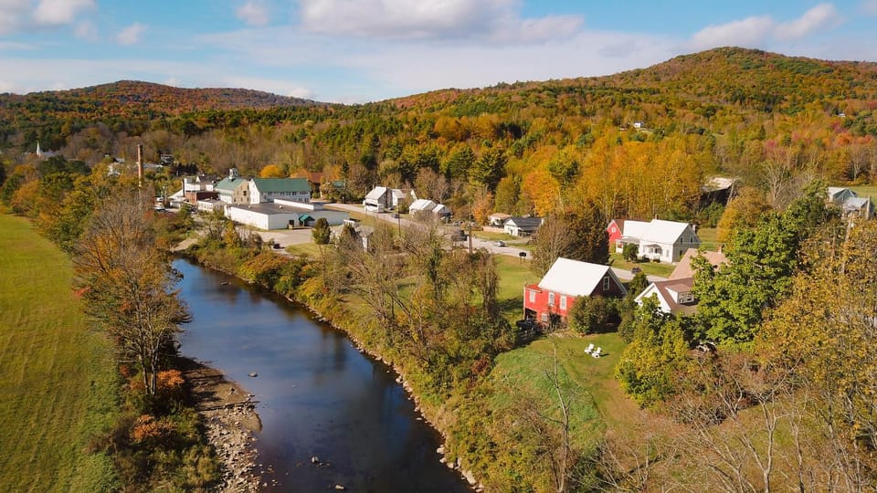 Bird's eye view, Autumn, River view